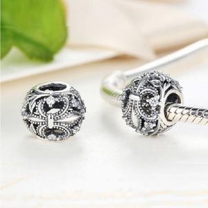 PANDORA | Fleur-De-Lis, Clear CZ SILVER 925 RETIRED